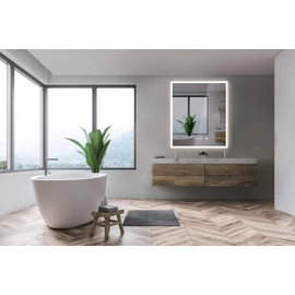 AREZZO design LED okos tükör állítható fényerő páramentesítő funkció+óra+hőmérő AR-6070 AREZZO design LED okos tükör állítható fényerő páramentesítő funkció+óra+hőmérő AR-6070