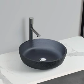 AREZZO design RUBEN üveg mosdó, matt szürke AR-M331 AREZZO design RUBEN üveg mosdó, matt szürke AR-M331