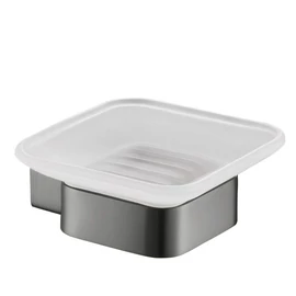 AREZZO design MONO szappantartó, gun metal AR-120021GM