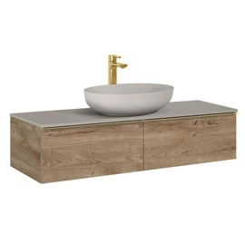 AREZZO design MONTEREY 120 cm-es alsószekrény 2 fiókkal Canela tölgy színben AR-169470 AREZZO design MONTEREY 120 cm-es alsószekrény 2 fiókkal Canela tölgy színben AR-169470