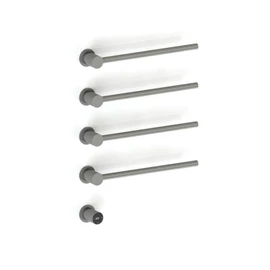 AREZZO design TUBELINE elektromos törölközőszárító radiátor gun metal szürke AR-TL45100GM AREZZO design TUBELINE elektromos törölközőszárító radiátor gun metal szürke AR-TL45100GM