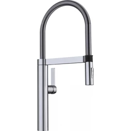 BLANCO CULINA-S króm zuhanyfejes mosogató csaptelep (rozsdamentes színhatású / magasnyomású, #517598) BLANCO CULINA-S króm zuhanyfejes mosogató csaptelep (rozsdamentes színhatású / magasnyomású, #517598)