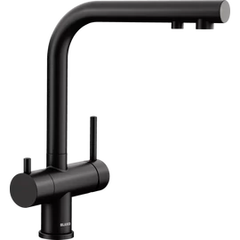 Blanco Fontas II Filter egykaros konyhai csaptelep vízszűrővel, matt fekete 526670