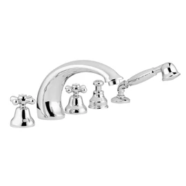 Bugnatese Old800 080CR Peremre szerelt 5 üléses kádcsaptelep CR / KRÓM