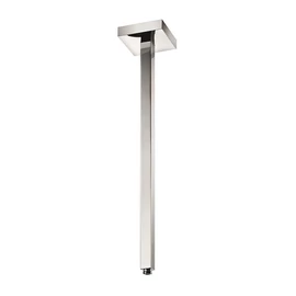 Bugnatese ACCESSORI Kifolyószár mennyezeti szögletes 30 cm hosszúságban króm színben 19477