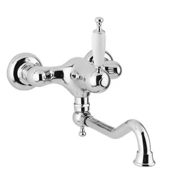 BUGNATESE Oxford fali mosogatócsaptelep króm/arany 6340CRDO BUGNATESE Oxford fali mosogatócsaptelep króm/arany 6340CRDO