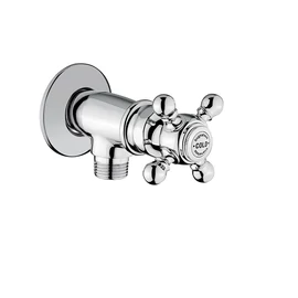Bugnatese ARCADIA Sarokszelep 1/2-3/8" csatlakozású króm színben 8357 Bugnatese ARCADIA Sarokszelep 1/2-3/8" csatlakozású króm színben 8357