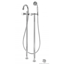 Bugnatese OLYMPIA Szabadon álló kádcsaptelep kézizuhannyal II. króm színben 8402P Bugnatese OLYMPIA Szabadon álló kádcsaptelep kézizuhannyal II. króm színben 8402P