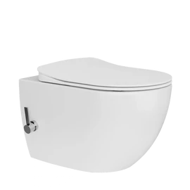 Creavit FREE Rimless bidés fali WC csappal - HC FE322-34CB00E-0002