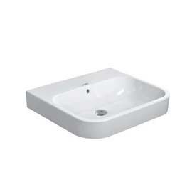 Duravit Happy D.2 60x50,5 cm bútorral aláépíthető mosdó csiszolt csaplyuk nélkül 2318600028
