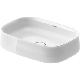 Duravit Zencha 55x39 cm-es ráültethető mosdó white alpin 2373550079 Duravit Zencha 55x39 cm-es ráültethető mosdó white alpin 2373550079