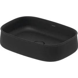 Duravit Zencha 55x39 cm-es ráültethető mosdó anthracite matt 2373551379 Duravit Zencha 55x39 cm-es ráültethető mosdó anthracite matt 2373551379
