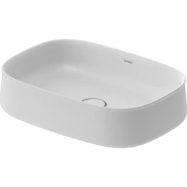 Duravit Zencha 55x39 cm-es ráültethető mosdó white satin matt 2373553279 Duravit Zencha 55x39 cm-es ráültethető mosdó white satin matt 2373553279