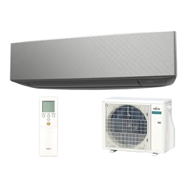 Fujitsu Design AIRSTAGE ASEG07KETF-B/AOEG07KETA Silver X Dark Gray oldalfali split klíma (2 kW)