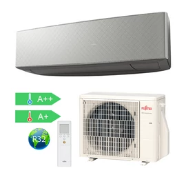 Fujitsu Design ASYG12KETF-B/AOYG12KETA Silver X Dark Gray oldalfali split klíma (3.4 kW) Fujitsu Design ASYG12KETF-B/AOYG12KETA Silver X Dark Gray oldalfali split klíma (3.4 kW)