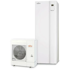 Fujitsu Waterstage Comfort WGYA100ML3 / WOYA100KLT levegő-víz osztott hőszivattyú, 190 literes HMV tartállyal, 1 fázisú, R32, (10,0kW) Fujitsu Waterstage Comfort WGYA100ML3 / WOYA100KLT levegő-víz osztott hőszivattyú, 190 literes HMV tartállyal, 1 fázisú, R32, (10,0kW)