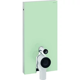 Geberit Monolith szanitermodul talpon álló WC-hez, 101 cm, menta üveg 131.003.SL.5