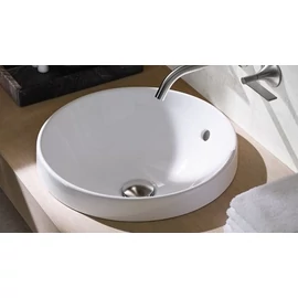 Geberit VariForm 40 cm kerek beépíthető mosdó túlfolyóval 500.700.01.2