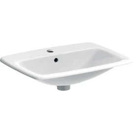 Geberit Selnova Square beépíthető mosdó 60x50 cm, csaplyukkal és túlfolyóval 500.307.01.7 Geberit Selnova Square beépíthető mosdó 60x50 cm, csaplyukkal és túlfolyóval 500.307.01.7