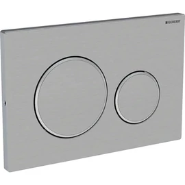 Geberit Geberit Sigma20 működtetőlap, 2 mennyiséges öblítéshez, csavarral rögzíthető, easy-to-clean bevonattal, szálcsiszolt 115.889.SN.1 Geberit Geberit Sigma20 működtetőlap, 2 mennyiséges öblítéshez, csavarral rögzíthető, easy-to-clean bevonattal, szálcsiszolt 115.889.SN.1
