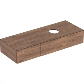 Geberit VariForm alsó szekrény pultra ültethető mosdóhoz 135x51 cm, 2 fiókkal, pakolófelülettel, hikoridió 501.180.00.1 Geberit VariForm alsó szekrény pultra ültethető mosdóhoz 135x51 cm, 2 fiókkal, pakolófelülettel, hikoridió 501.180.00.1