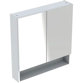 Geberit Selnova Square 2 ajtós tükrös szekrény 58,8x85 cm, magasfényű fehér 501.264.00.1 Geberit Selnova Square 2 ajtós tükrös szekrény 58,8x85 cm, magasfényű fehér 501.264.00.1