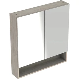 Geberit Selnova Square 2 ajtós tükrös szekrény 78,8x85 cm, világos hikoridió 501.271.00.1 Geberit Selnova Square 2 ajtós tükrös szekrény 78,8x85 cm, világos hikoridió 501.271.00.1