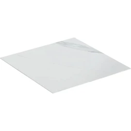 Geberit One kőanyag burkolat oldalsó szekrényhez és polcelemhez, 45x46,5 cm, márványhatású fehér 505.081.00.1 Geberit One kőanyag burkolat oldalsó szekrényhez és polcelemhez, 45x46,5 cm, márványhatású fehér 505.081.00.1