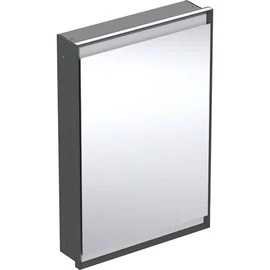 Geberit One balra nyíló tükrös szekrény 60x90 ComfortLight világítás, matt fekete 505.800.00.7 Geberit One balra nyíló tükrös szekrény 60x90 ComfortLight világítás, matt fekete 505.800.00.7