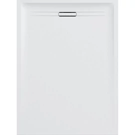 Geberit Sestra szögletes zuhanytálca 80x120 cm, strukturált pala, fehér 550.254.00.2