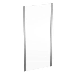 Geberit Geo fix oldalfal 90x190 cm, átlátszó üveggel, Reflex bevonattal, ezüst profillal 560.127.00.2
