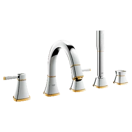 Grohe Grandera 19919 IG0 5-lyukas kádperembe süllyeszthető kádcsaptelep (19919IG0) Grohe Grandera 19919 IG0 5-lyukas kádperembe süllyeszthető kádcsaptelep (19919IG0)