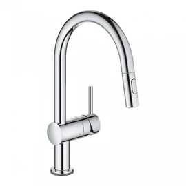 Grohe Minta Touch egykaros mosogató csaptelep kihúzható zuhannyal, króm 31358002 Grohe Minta Touch egykaros mosogató csaptelep kihúzható zuhannyal, króm 31358002