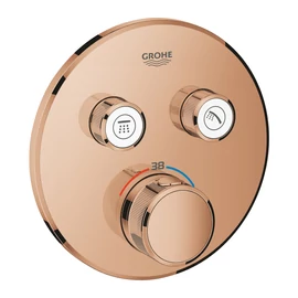 Grohe Grohtherm SmartControl Termosztát falsík mögötti telepítéshez, 2 fogyasztóra 29119DA0 Grohe Grohtherm SmartControl Termosztát falsík mögötti telepítéshez, 2 fogyasztóra 29119DA0