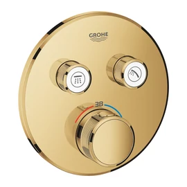 Grohe Grohtherm SmartControl Termosztát falsík mögötti telepítéshez, 2 fogyasztóra 29119GL0 Grohe Grohtherm SmartControl Termosztát falsík mögötti telepítéshez, 2 fogyasztóra 29119GL0