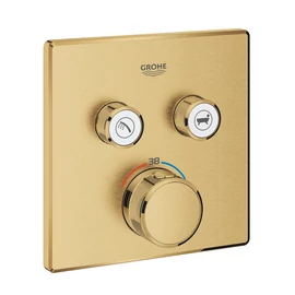 Grohe Grohtherm SmartControl Termosztát falsík mögötti telepítéshez, 2 fogyasztóra 29124GN0 Grohe Grohtherm SmartControl Termosztát falsík mögötti telepítéshez, 2 fogyasztóra 29124GN0