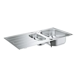 Grohe K200 Rozsdamentes acél mosogatótálca, csepegtetővel 31564SD1 Grohe K200 Rozsdamentes acél mosogatótálca, csepegtetővel 31564SD1
