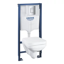 Grohe Solido 4 az 1-ben WC szett króm 39552000 Grohe Solido 4 az 1-ben WC szett króm 39552000