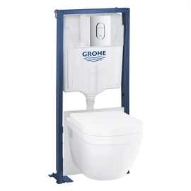 Grohe Solido 5 az 1-ben WC szett, 1,13 méteres telepítési magasság króm 39697000 Grohe Solido 5 az 1-ben WC szett, 1,13 méteres telepítési magasság króm 39697000