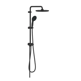Grohe Vitalio Start System 250 Flex zuhanyrendszer diverterrel falra szereléshez, matt fekete 266802431 Grohe Vitalio Start System 250 Flex zuhanyrendszer diverterrel falra szereléshez, matt fekete 266802431