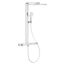 Grohe Rainshower Aqua Pure Termosztátos zuhanyrendszer falra szerelésre, Króm 1009620000