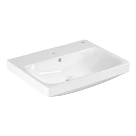 Grohe Euro Ceramic Mosdókagyló 60x47 cm, túlfolyóval, csapnyílással, antibakteriális felülettel HyperClean, Alpin fehér 102415SH00