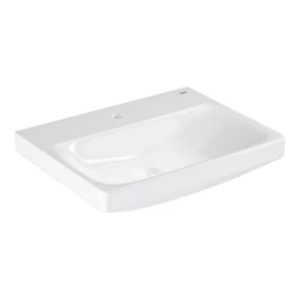 Grohe Euro Ceramic Mosdókagyló 60x47 cm, túlfolyó nélkül, csaptelepnyílással, antibakteriális felülettel HyperClean, Alpin fehér 102418SH00