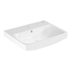 Grohe Euro Ceramic Mosdókagyló 55x44 cm, túlfolyóval, csapnyílással, antibakteriális felülettel HyperClean, Alpin fehér 102430SH00
