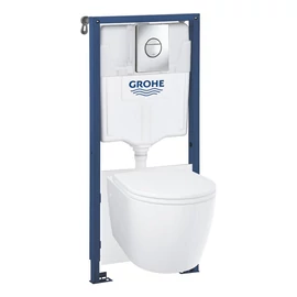 Grohe Solido 5 az 1-ben WC szett, 1,13 méteres telepítési magasság, Fehér 103846SH00