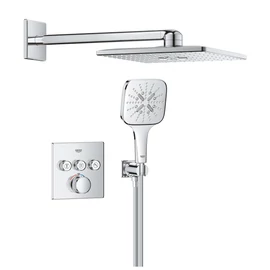 Grohe Grohtherm SmartControl Rejtett zuhanyrendszer Rainshower SmartActive 310 Cube fejzuhannyal 1039980000