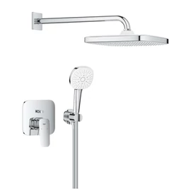 Grohe Cubeo rejtett zuhanyrendszer Tempesta 250 fejzuhannyal, króm 1053360000 Grohe Cubeo rejtett zuhanyrendszer Tempesta 250 fejzuhannyal, króm 1053360000