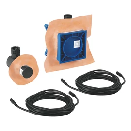 Grohe F-digital Deluxe Gőzgenerátor csatlakozó szett, fekete 29414000 Grohe F-digital Deluxe Gőzgenerátor csatlakozó szett, fekete 29414000