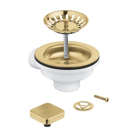 Grohe Konyhai leeresztő szett automata kiemelővel 1 medencés mosogatótálcához, 40400GN0 Grohe Konyhai leeresztő szett automata kiemelővel 1 medencés mosogatótálcához, 40400GN0