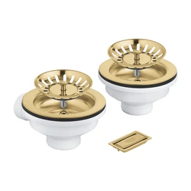 Grohe Konyhai leeresztő szett 1 és 1,5 medencés mosogatótálcához, 40997GN0 Grohe Konyhai leeresztő szett 1 és 1,5 medencés mosogatótálcához, 40997GN0